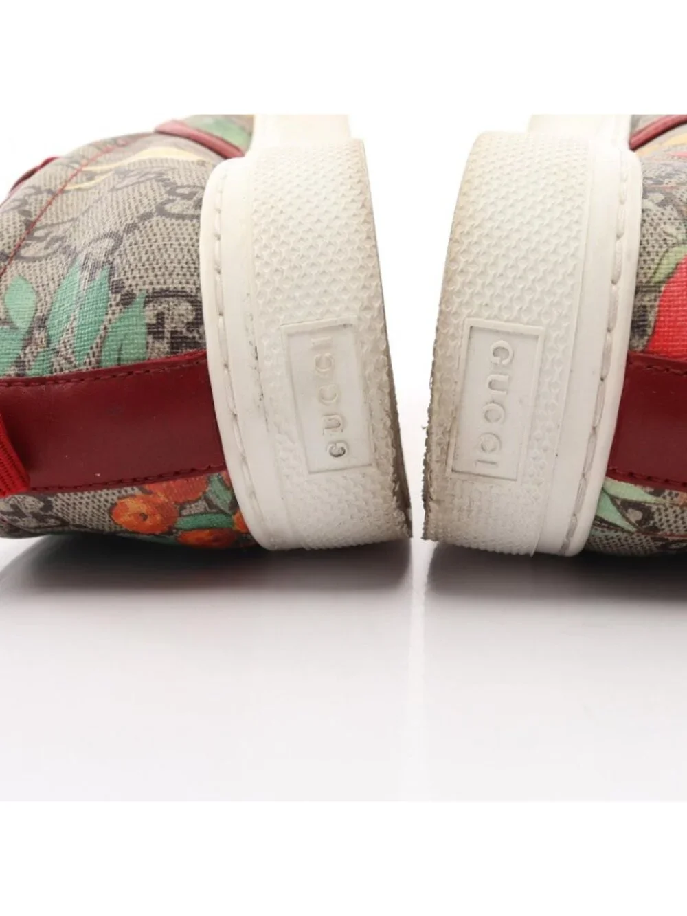 Gucci Sneakers Tian GG Supreme Slip on Canvas Leather Low